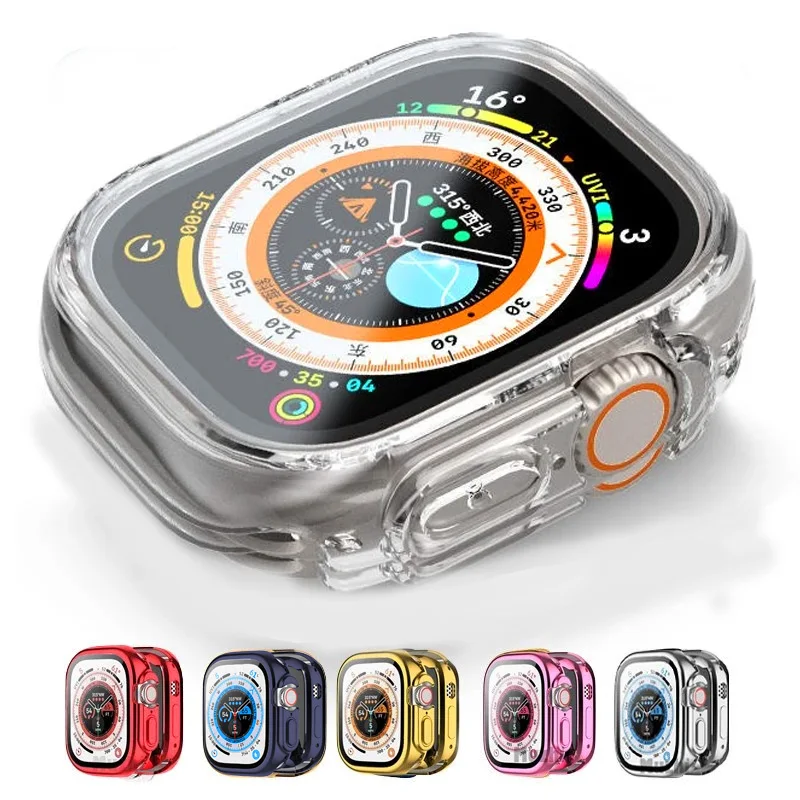 TPUFullCoverforAppleWatchUltraCase49mm42mm44mm40mm38mm