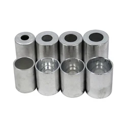 Car Air Conditioning Hose Sleeve High Quality Aluminum Alloy R134a R12 #6 #8 #10 Truck A/C Modification Accessories