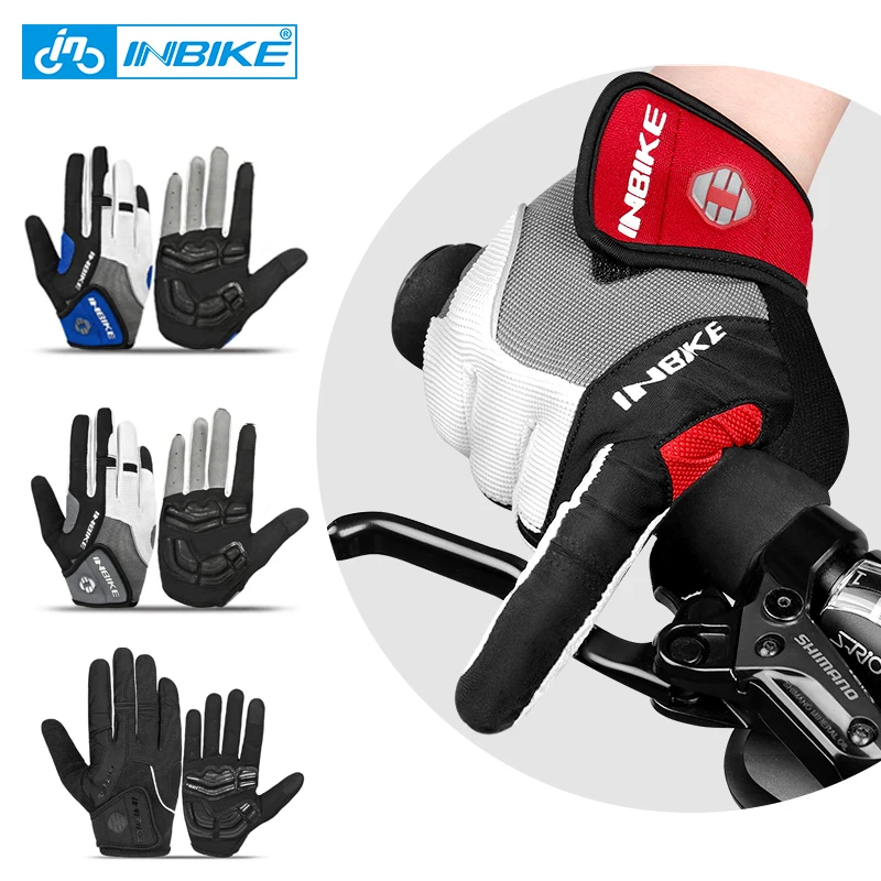 Mtb Gloves Full Finger Bike Glove Full Finger Mtb Cycling Gel Glove Inbike Gel Aliexpress