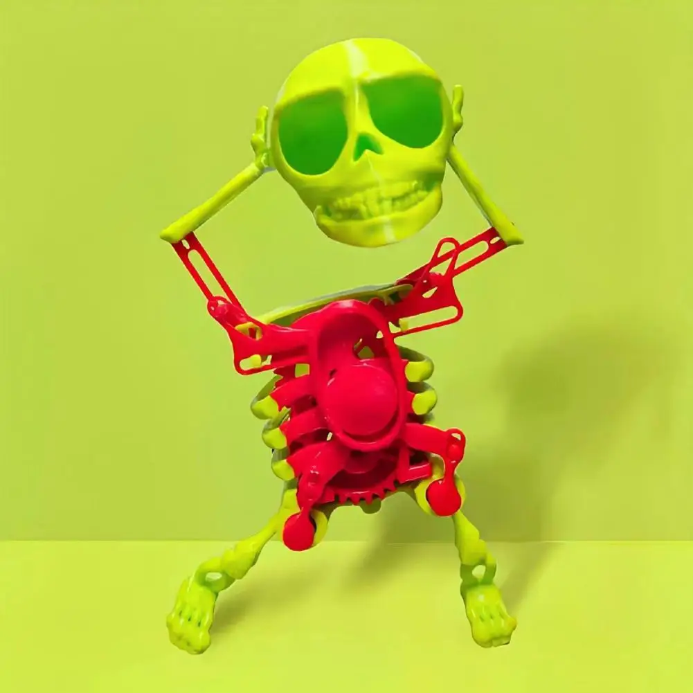 

Fun Wind-up Skeleton Wind-up Skeleton Toy Mini 3d Print Dancing Skeleton Toy for Kids Toddlers Funny Birthday Gift with Spring