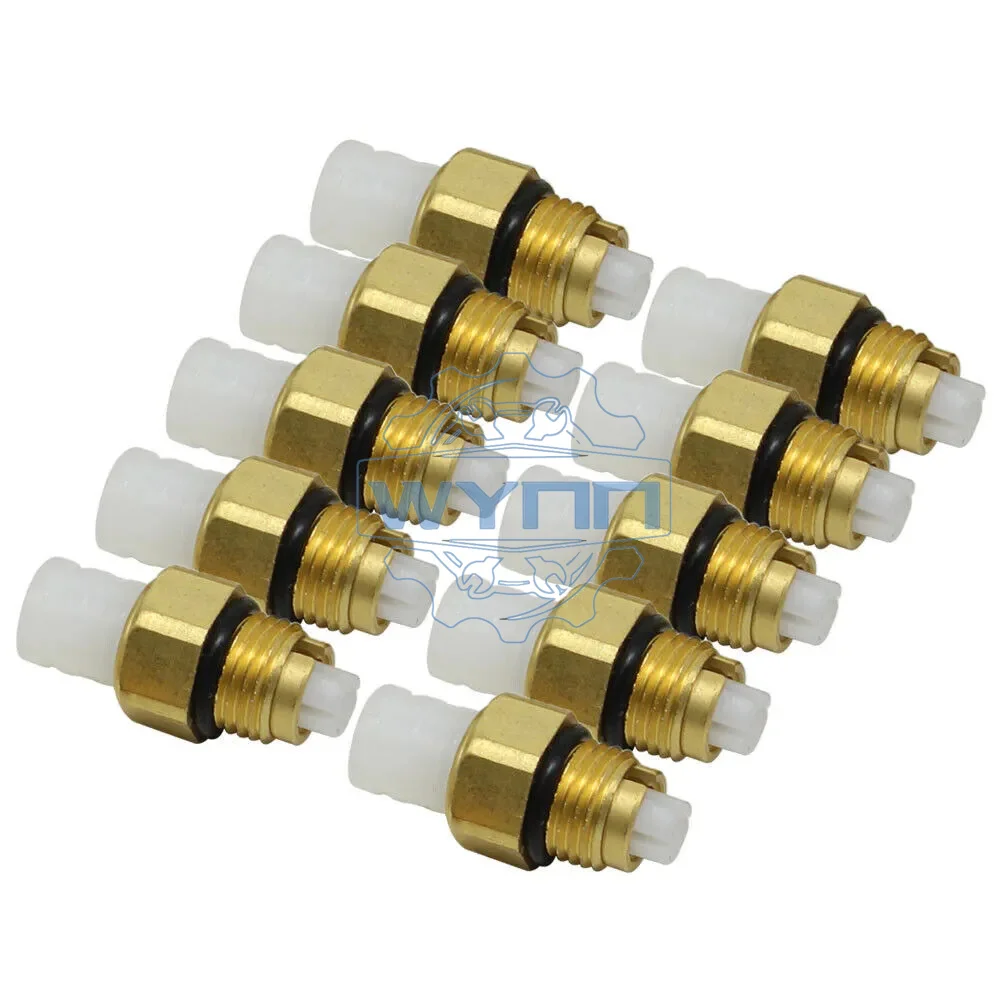10pcs M10 M8 Air Suspension Repair Kit Air Valve Tube Connector for W164 W251 W212 W211 W220 W221 M10 for Q7 Jeep BWM E66 E53