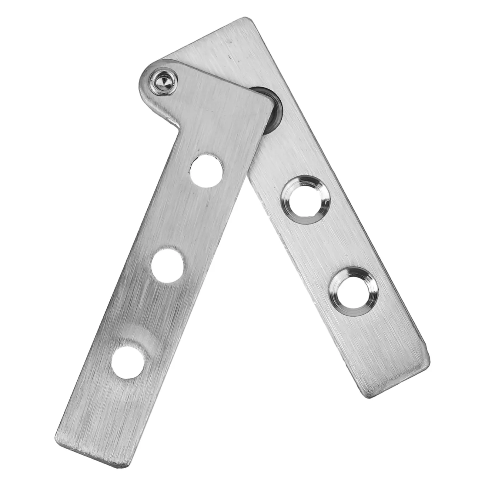 Heavy Duty Stainless Steel Invisible Door Hinge Silver Tone Suitable for Internal and Screen Doors Provides Enhanced Security