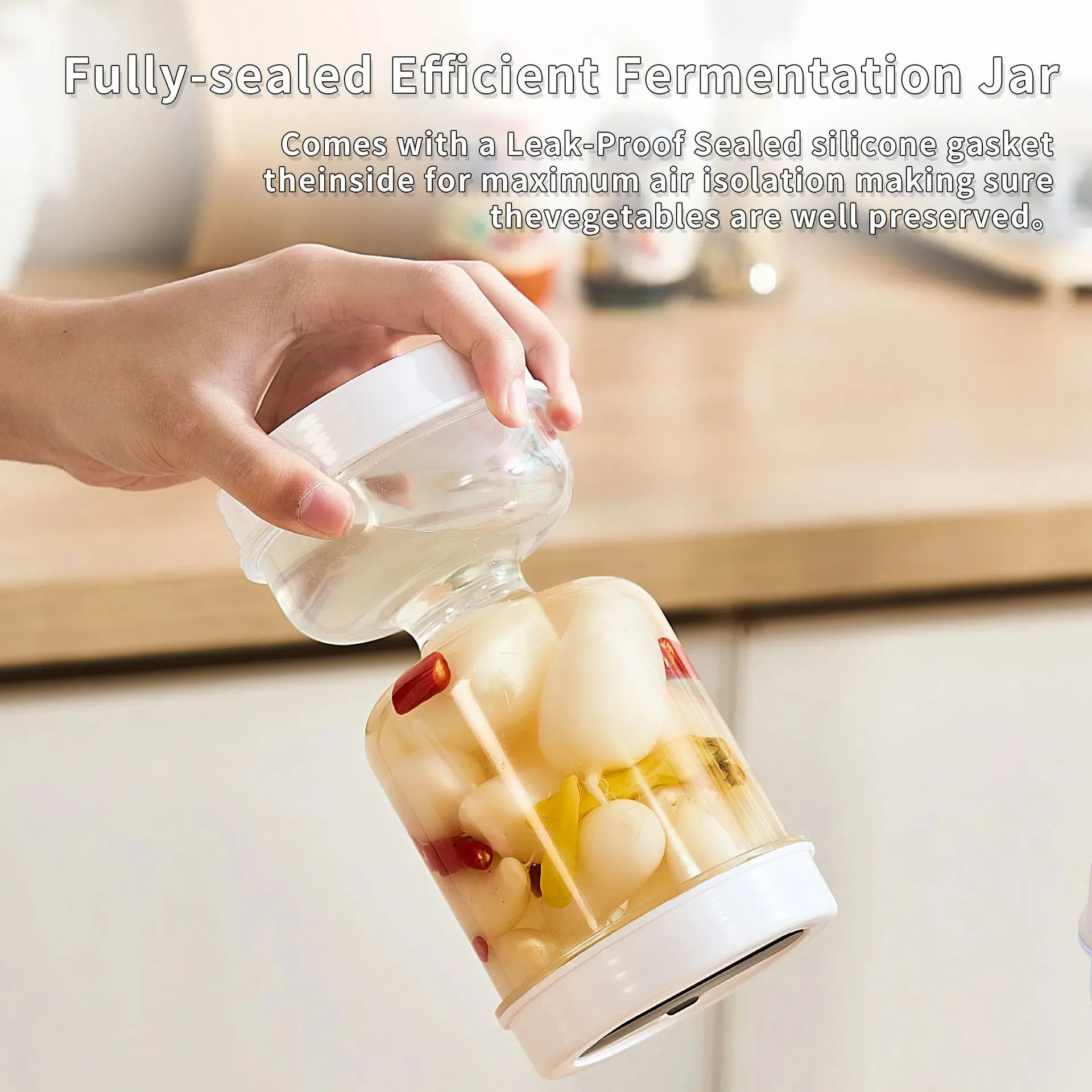 Dry-wet Separation Pickle Jar