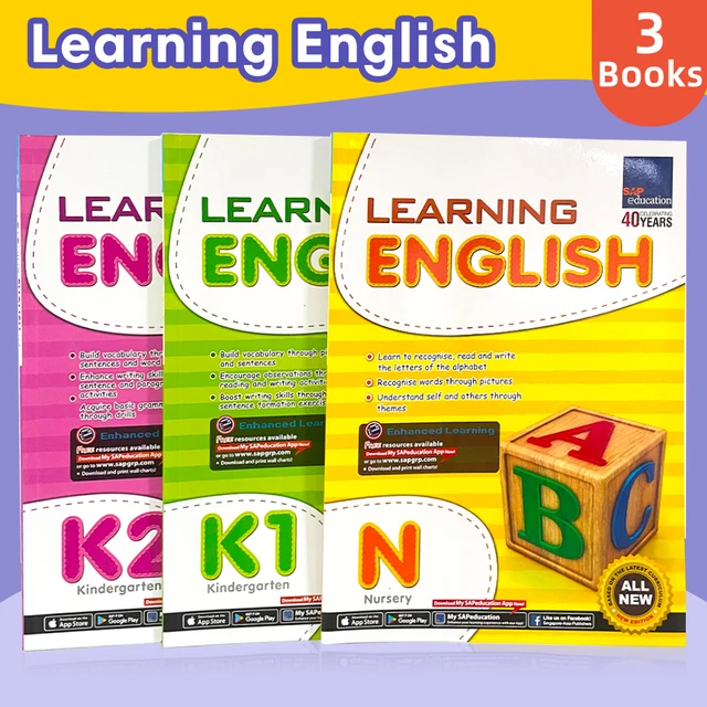 Book Learning English Language  English Books Education Kids 3