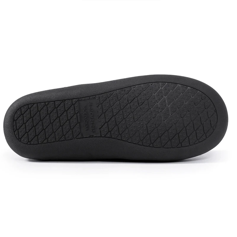 Women Cotton Winter Warm Closed Toe Slippers