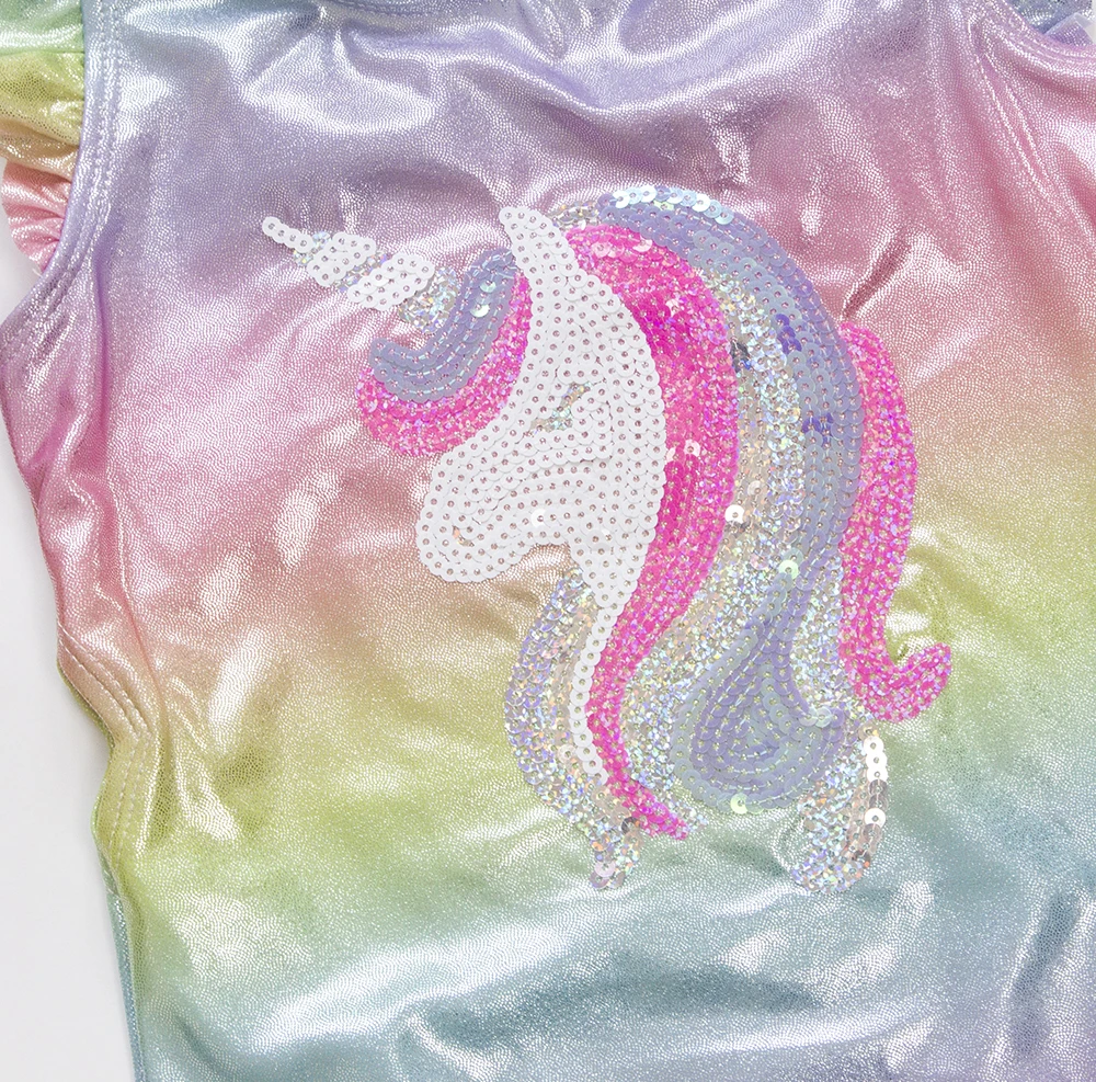 Rainbow unicorn sequins summer kids one piece swimwear swimming bathing suit children monokini girls swimsuit one piece swimsuit children swimsuit unicorn swimsuit children swimsuits