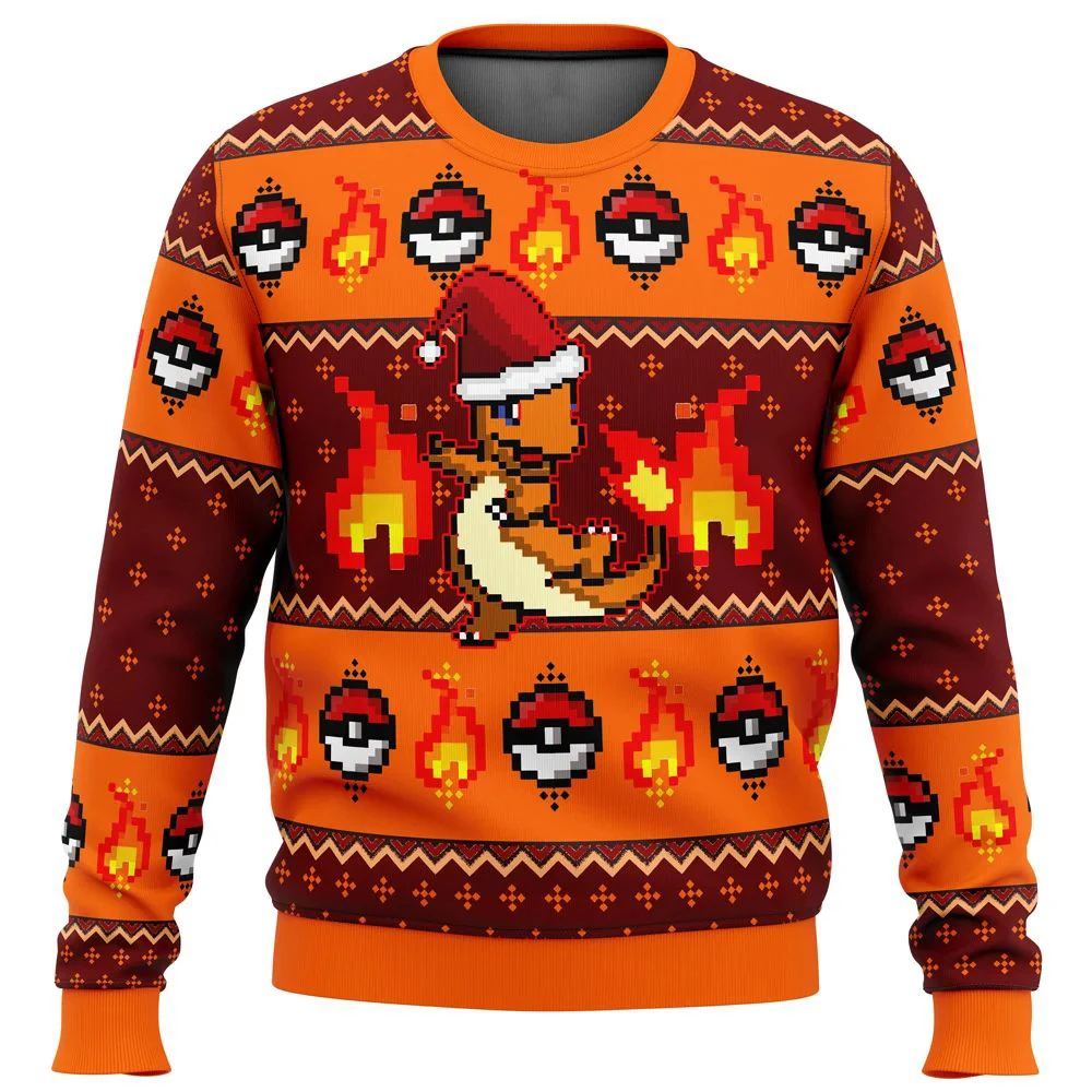 thumbnail image 1 of Suéter feo de Navidad de Año Nuevo con diseño de monstruo de bolsillo, regalo de Papá Noel, sudadera 3D para hombre y ropa de otoño/invierno en oferta, 1 of 4