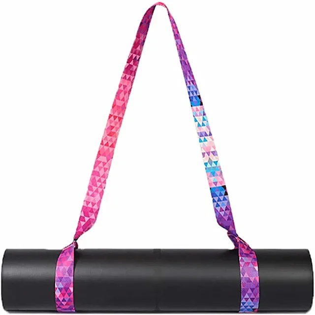 1Pcs Yoga Mat StrapAdjustable Exercise Sling Shoulder StrapExercise Stretch Fitness EquipmentElastic Yoga Strap 4