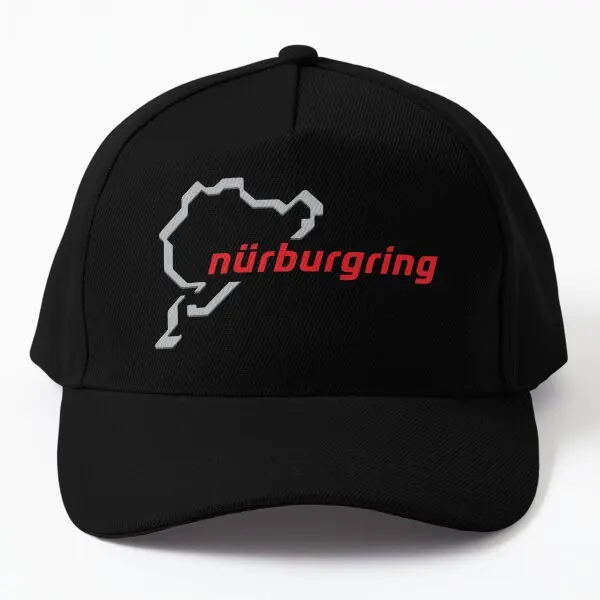 

Race Track Germany Nurburgring Baseball Cap Hat Solid Color Snapback Sport Printed Summer Hip Hop Spring Boys Black Fish