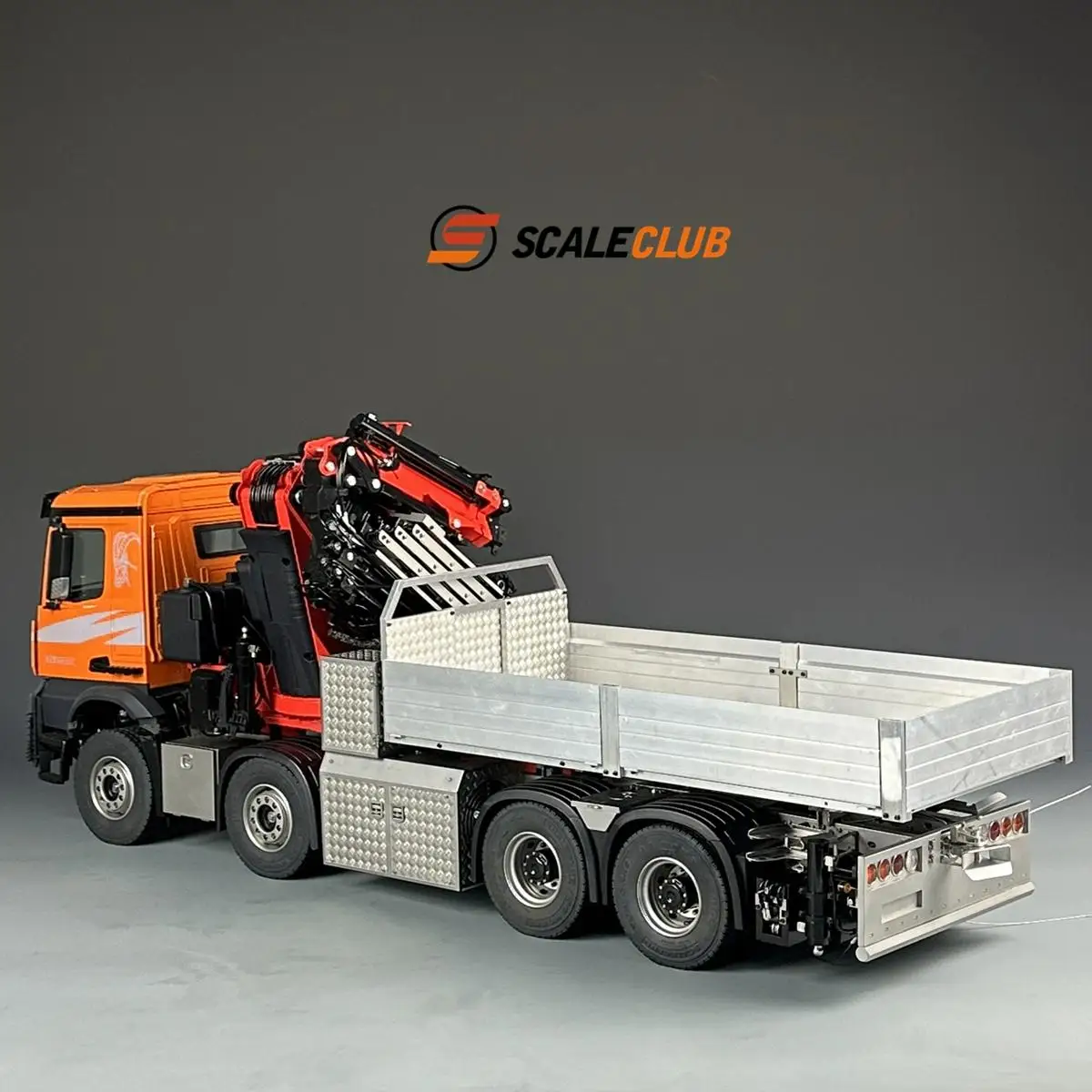 Scaleclub 1/14 F1650 truck-mounted crane head crane front heavy crane chassis 10*10 5