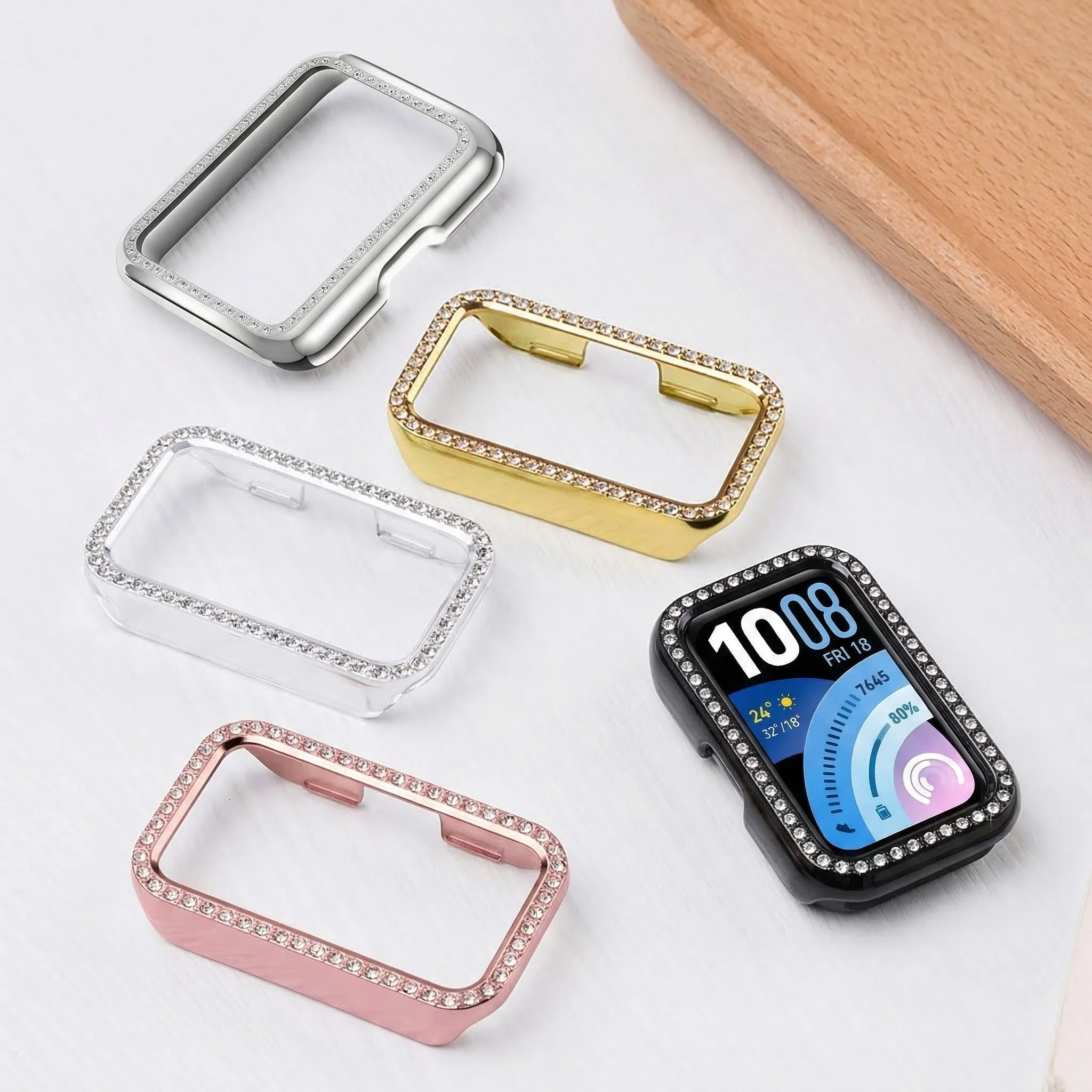 Diamond Protector All-Around Hard PC Bumper Frame Watch Cover