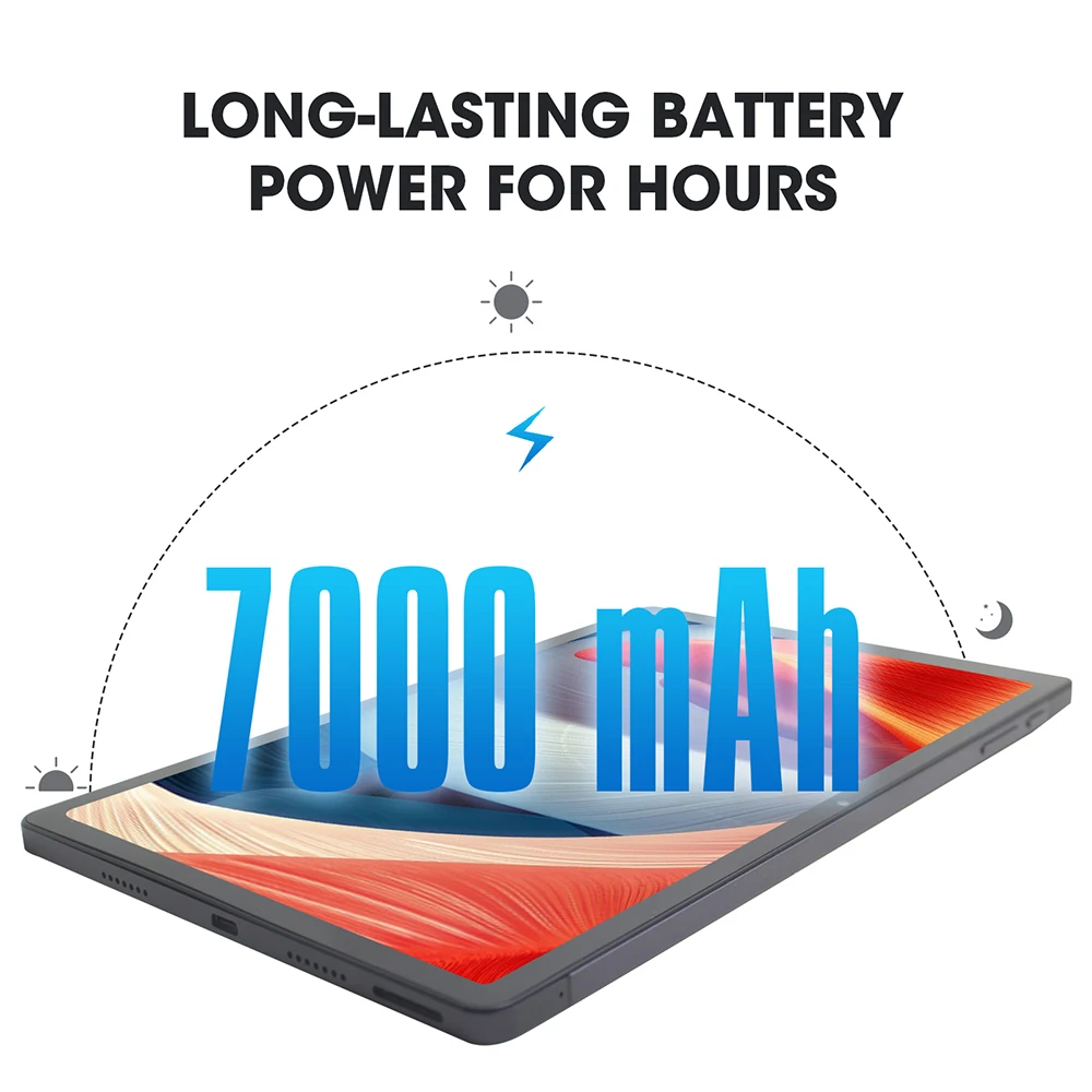 2024 CWOWDEFU Android 13 Tablet 10.95" FHD Incell 2K-Display MTK Octa Core 6GB 128GB 7000mAh Battery 13MP Cam GPS Tablet PC 4