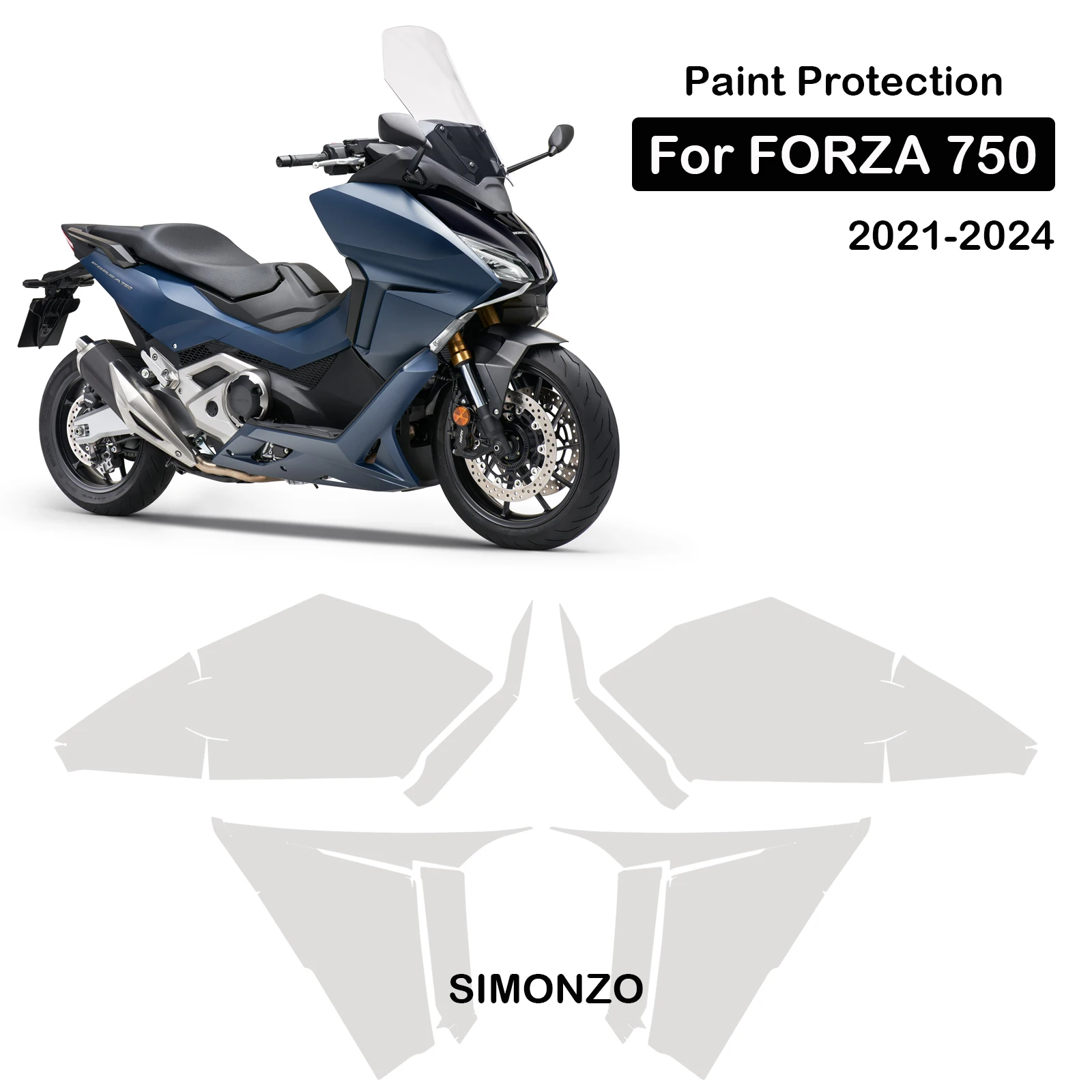 Forza 750 TPU PPF  ũġ  ȣ ʸ,  Ʈ ȣ ʸ, 2021-2024