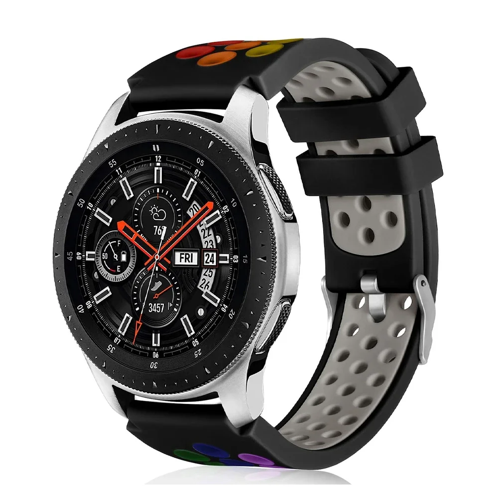 Enhanced Silicone Band for Smartwatches - Original Strap for 45mm/22mm Watches