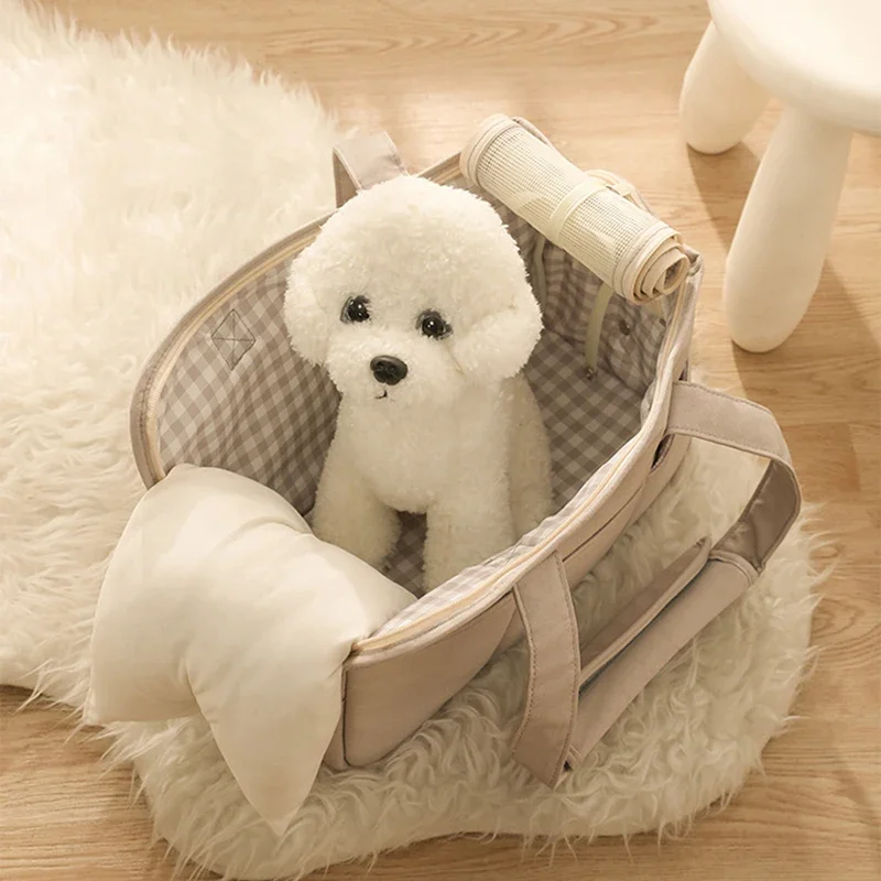 Small Dog Bag Puppy Carrier for Small Dogs Puppy Shoulder Handbag Pet Carrying for Chihuahua Dog Walking