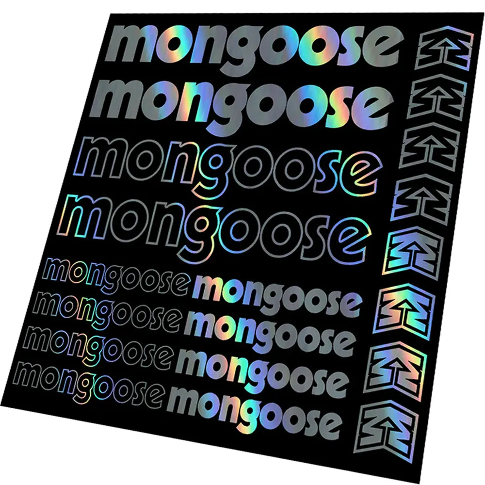 Mongoose bike decals clearance