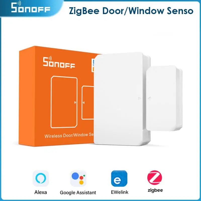 

Датчик сигнализации для двери и окна SONOFF SNZB-04 Zigbee для eWelink Smart Security ZBBridge, требуется работа с Alexa Google Home