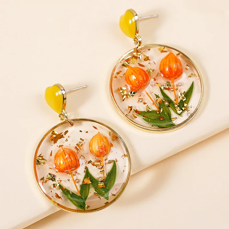 FLORAL EARRING main image 1