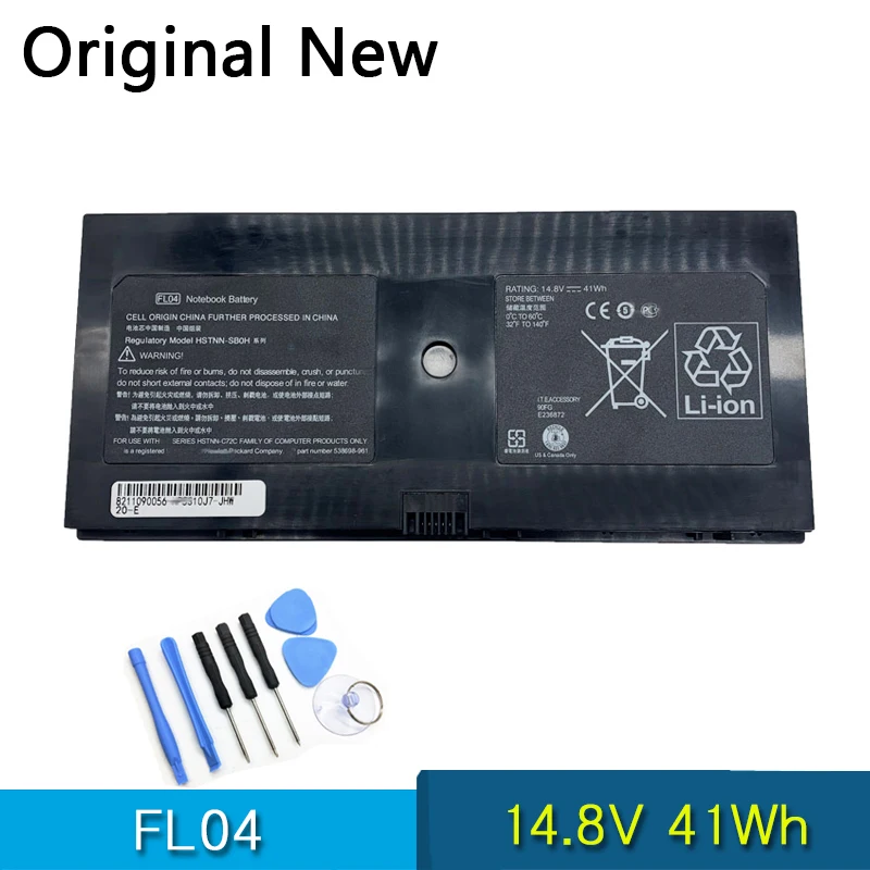 

NEW Original Battery FL04 HSTNN-DB0H C72C SB0H For HP ProBook 5310m 5320m AT907AA BQ352AA 538693-271 961 580956-001 FL04041