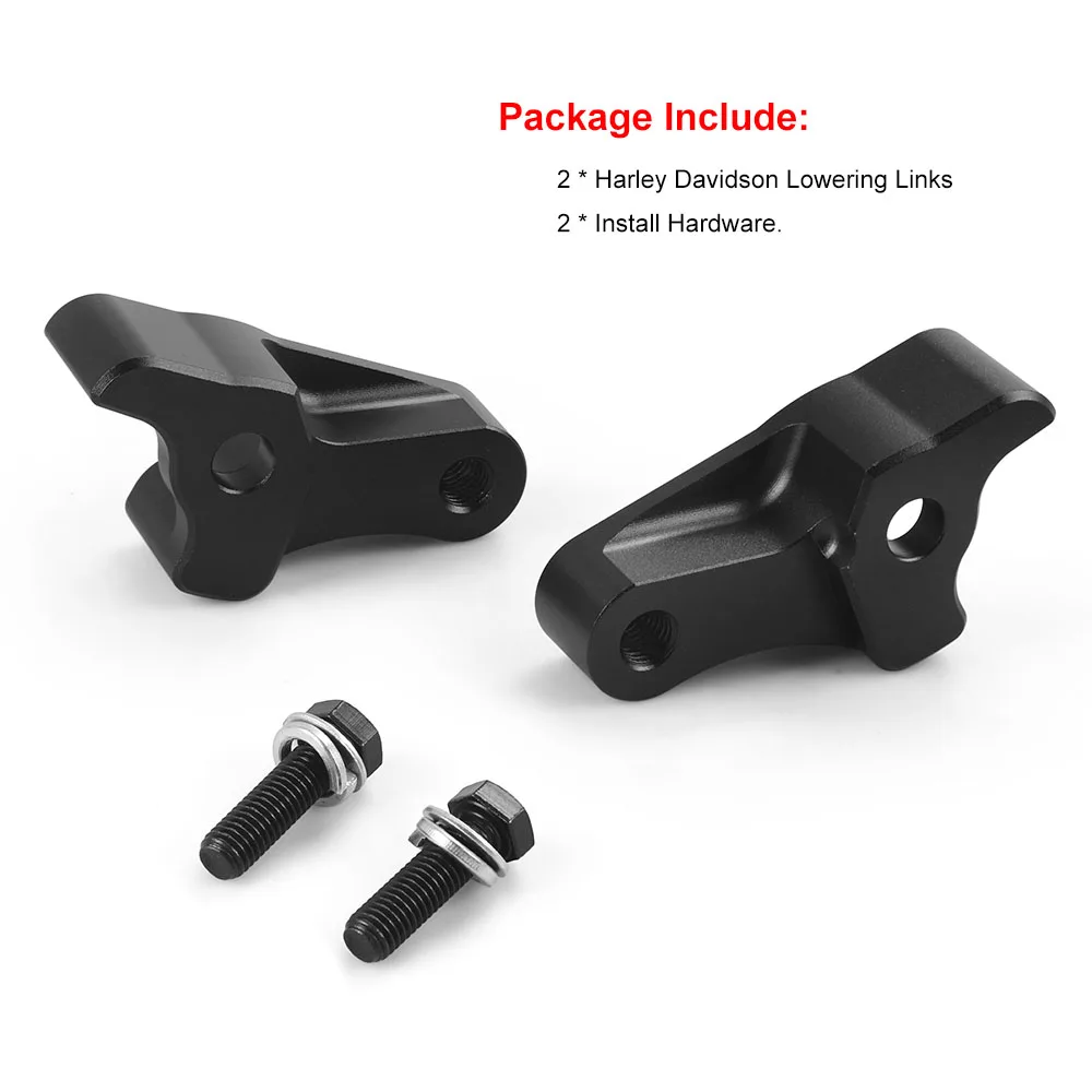 Lowering Blocks Kit for Harley Davidson Touring Models 2002- 2 Inch