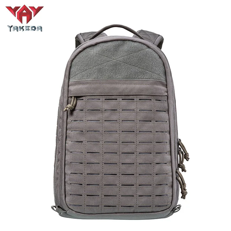 YAKEDA Multifunctional Backpack 35L Molle Outdoor Bag Men Women Camouflage Backpack 600D