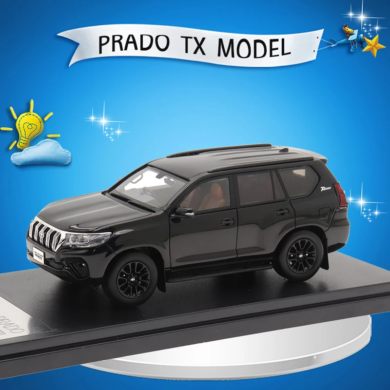 

1/43 Scale Car Model Toys Simulation LAND CRUISER PRADO TX L SUV 70th (2021) Resin Diecast Car Model For Collection Decoration