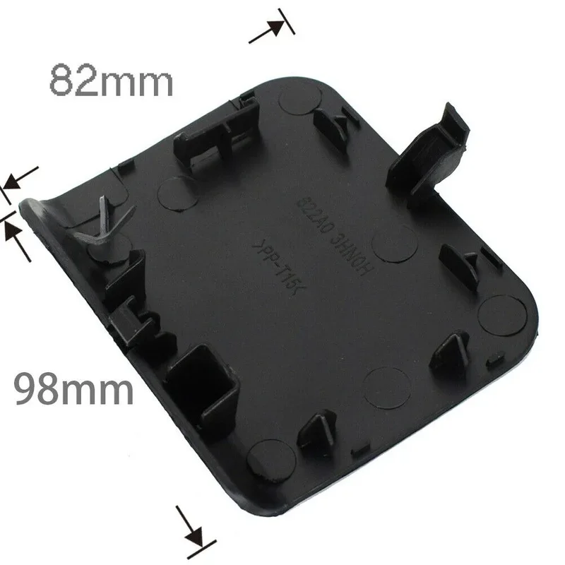 Nissan Micra K14 Front Bumper Tow Eye Hook Cover Cap Rope Grille Square Clip Decoration 2014- Car Accessories