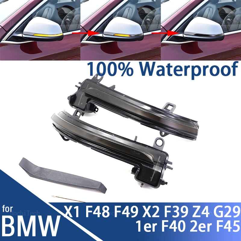 2 Indicatori Direzione LED Dinamici Per BMW X1 F48 X2 F39 - Specchietto Laterale 2015-2023