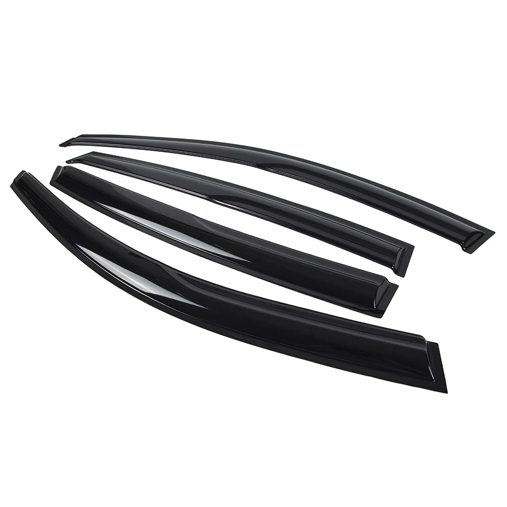 Set of 4 Acrylic Window Visor Sun Shade Rain Guard For Honda Accord 2018 -