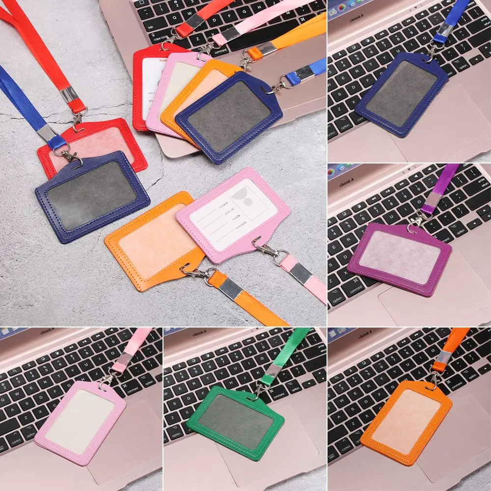 

New Office Supplies Badge Case Name Card Holders Card Sleeve Bus ID Holders Protective Shell