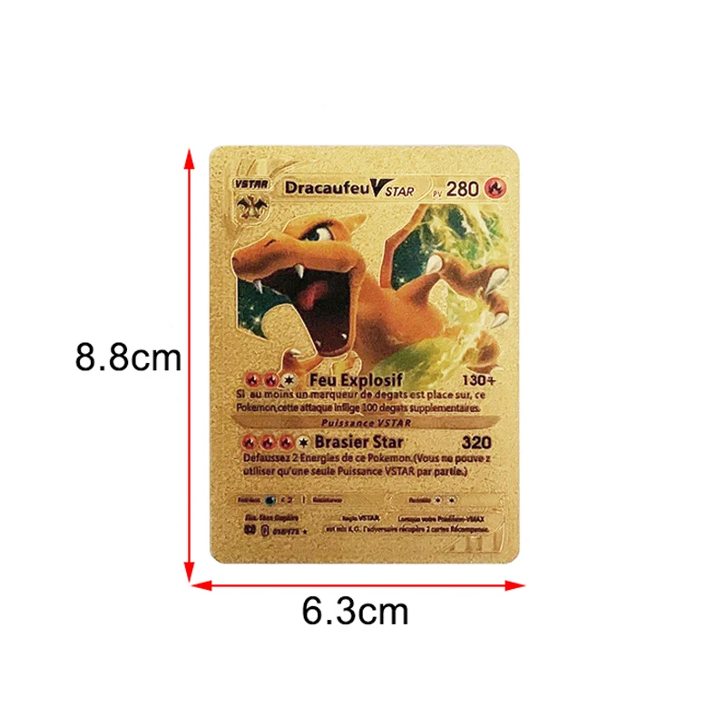 Pokémon Cards Pokemon Francaise Gold Cards Spanish English