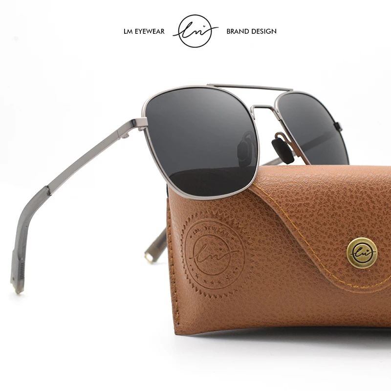 

LM New Unisex Polarized Sunglasses Men Women Fashion Square 2023 Brand Designer Eyewear Driving Sun Glasses Oculos De Sol UV400