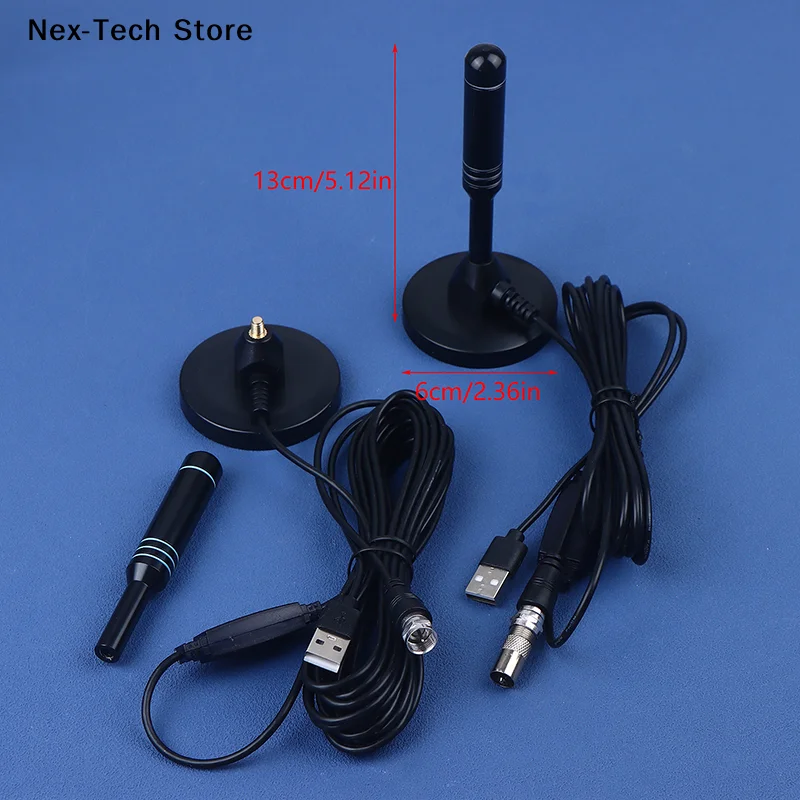 High-Performance Digital TV Antenna with Signal Amplifier and Magnetic Base