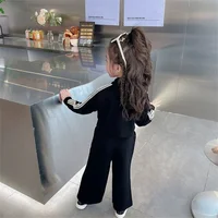 55722-d6f8e4.jpg Girls Clothing Striped Tracksuit Set Casual Zip-Up 2PCS Outfit