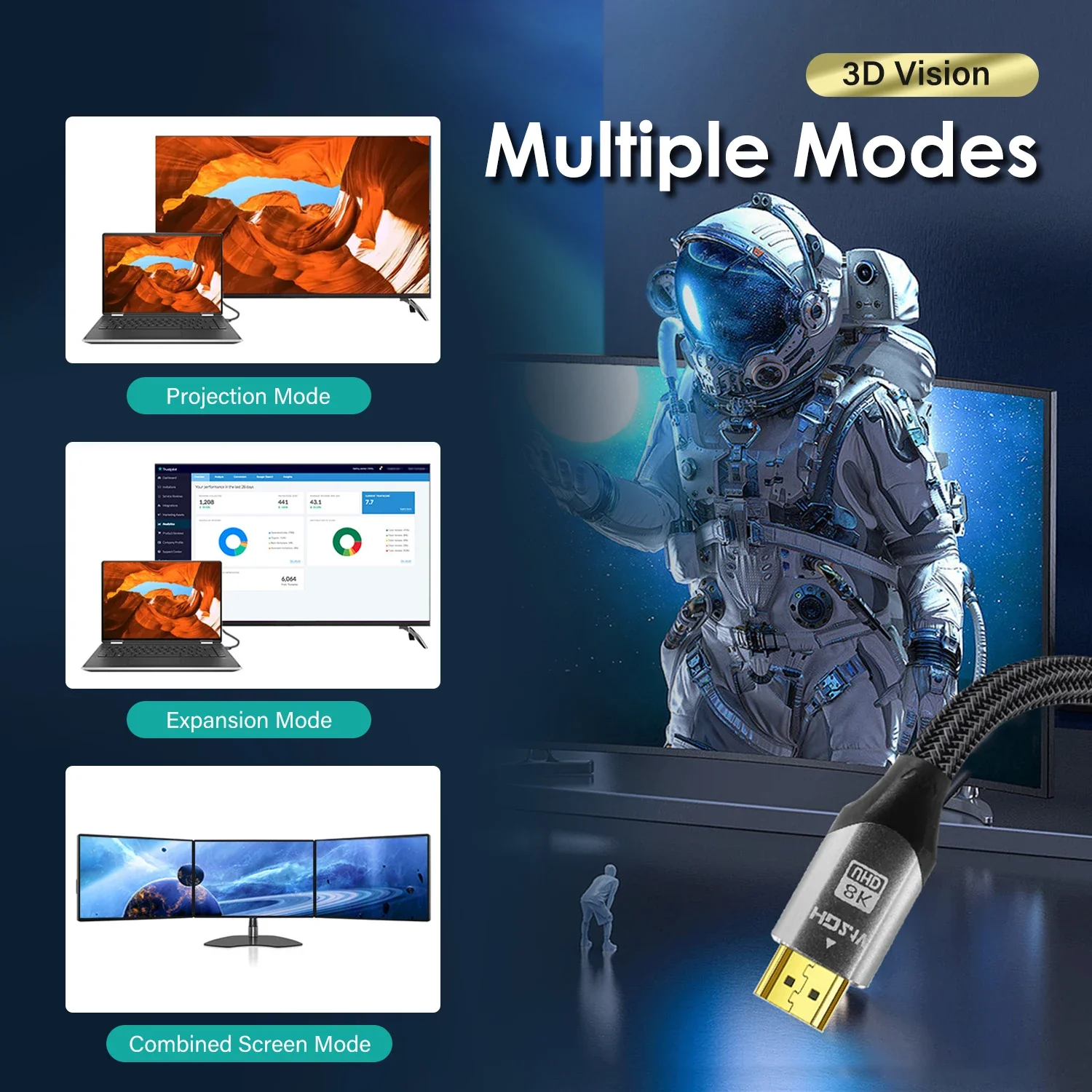 ȭ HDMI ̺, ǻ TV , PS5  ̺,   HDMI 2.1, 8K