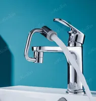Rotatable Water tap nozzle 1080 Degree Dual mode stainless steel faucet extender For Kitchen Washbasin bathroom accessories 1