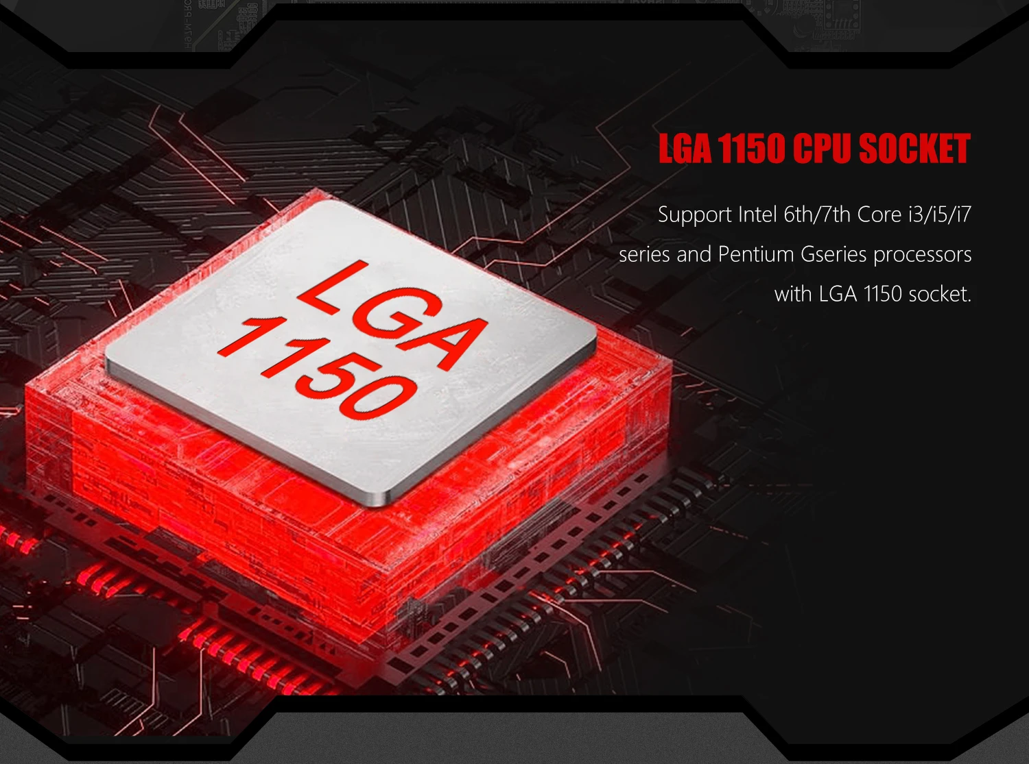 Description Picture 4 of itemMACHINIST H97M-PRO Motherboard LGA 1150 Support Intel Pentium/Core/5th Gen Xeon CPU Processor DDR3 RAM Desktop Memory M.2 M-ATX