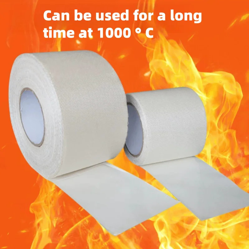 High temperature resistant and fire-resistant adhesive cloth for use in high-temperature environments Fire resisting sleeves