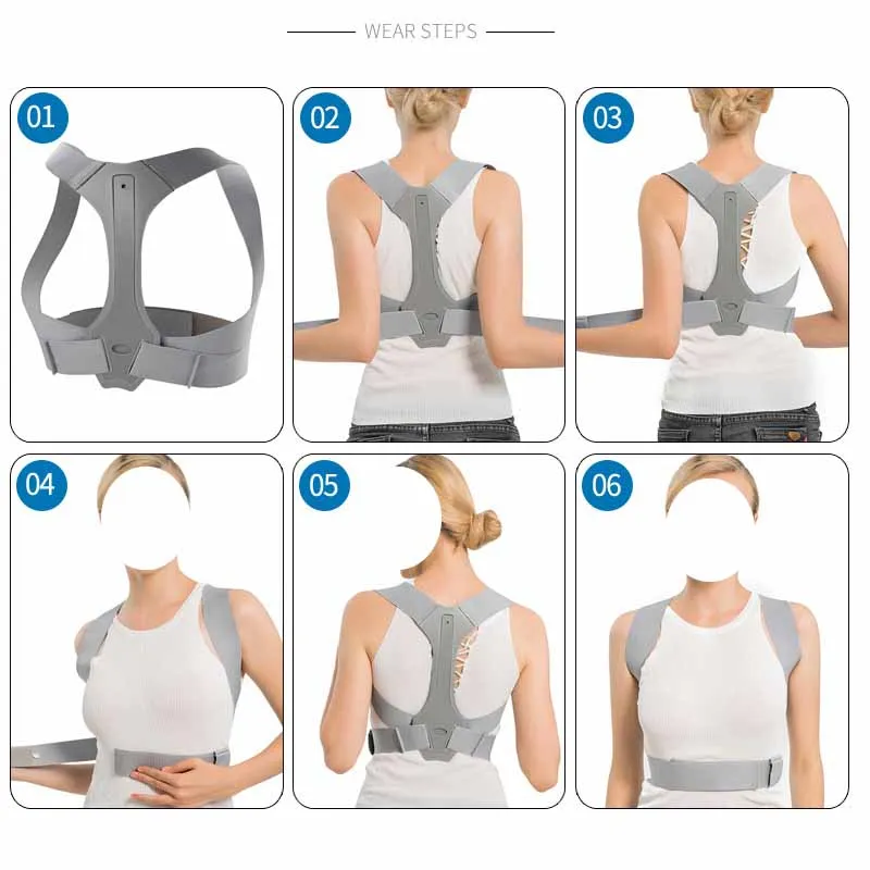 Posture Belt Camelback Belt Invisible Ultra-thin Corrective Back Straightening for Men and Women Posture Back Corrector 6