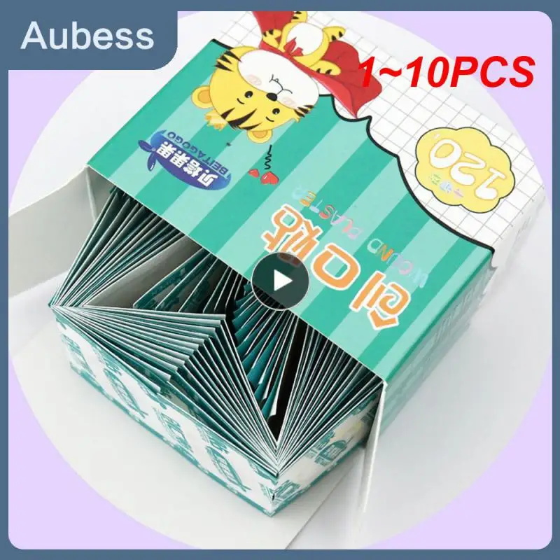 

1~10PCS Band Aids Waterproof Breathable Cushion Adhesive Plaster Wound Hemostasis Sticker Band First Aid Bandage Gauze