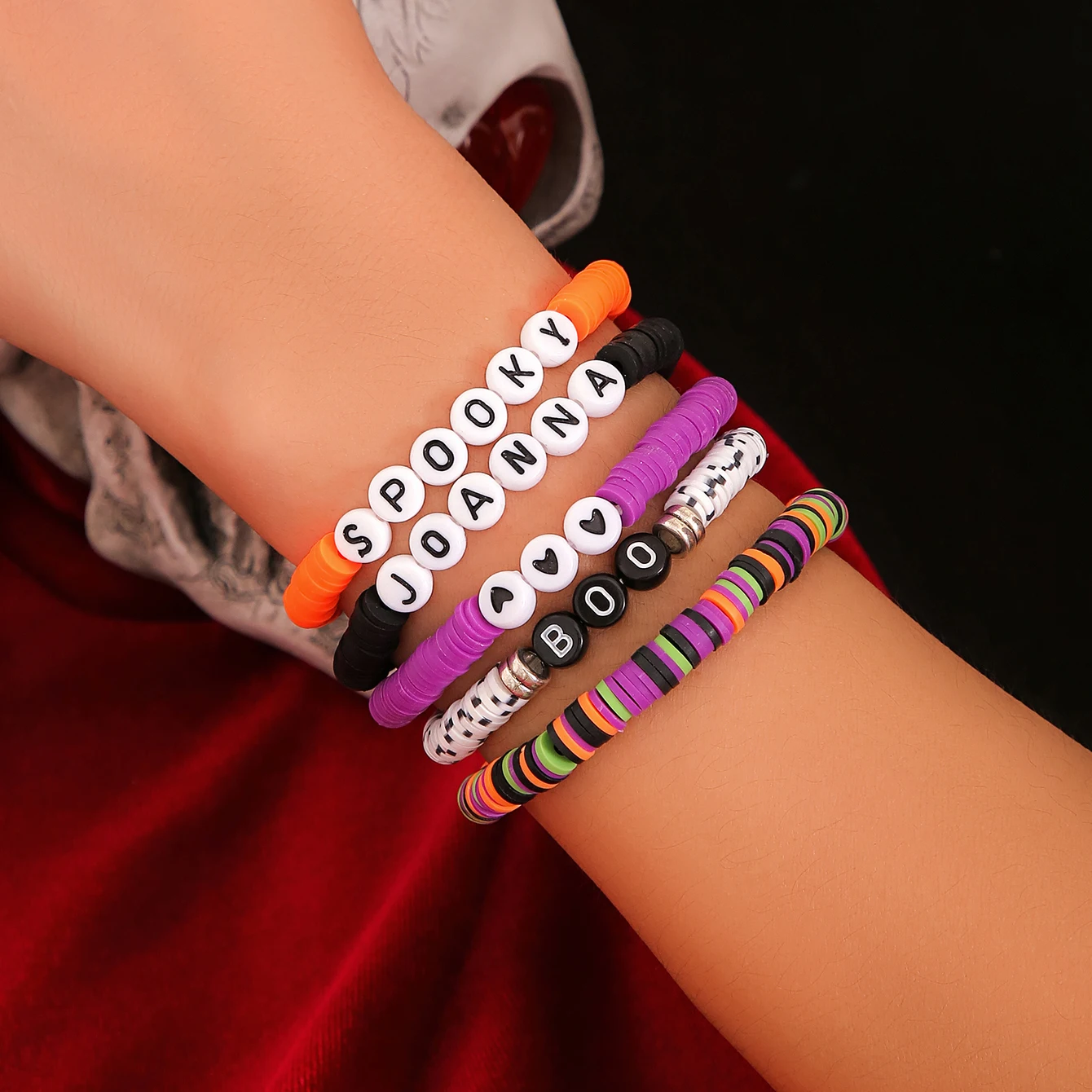 Boho Handmade Multicolor Clay Smile Face Gold Bead And Multicolor Shape  Bracelet For Woman Bracelets Gift Freeshipping - Bracelets - AliExpress