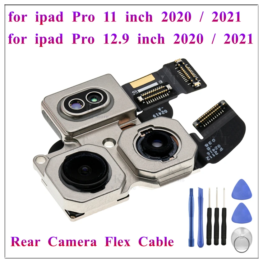

1Pcs Back Rear Big Camera CAM Flex Cable for iPad Pro 11 2nd Pro11 3rd 12.9 4th 2020 Pro12.9 5th Gen 2021 Replacement Parts