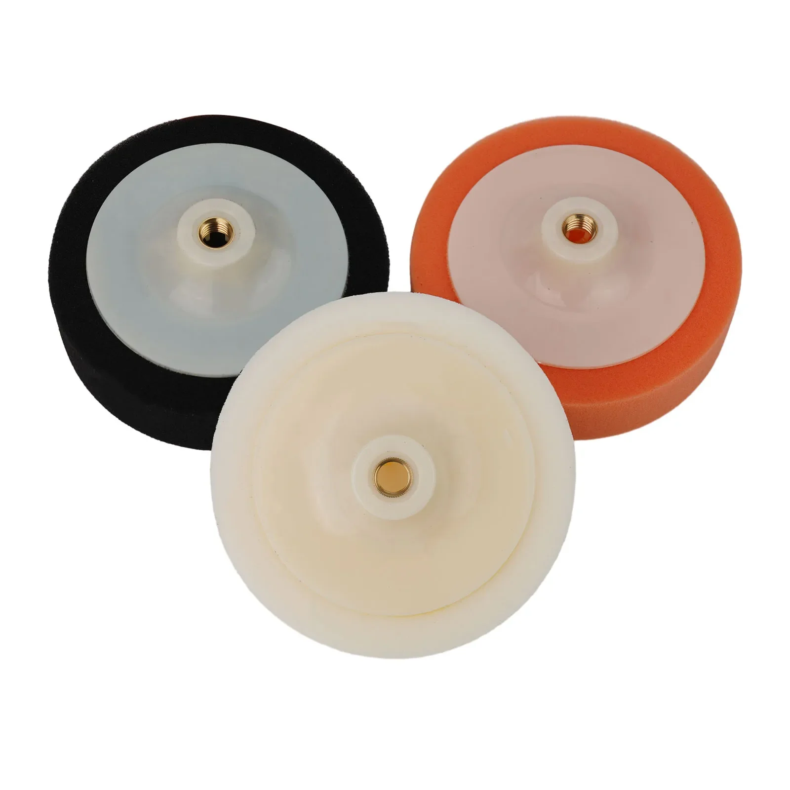 Autobright Machine Polishing Pad Set - 2 Pads For Compound & Finishing