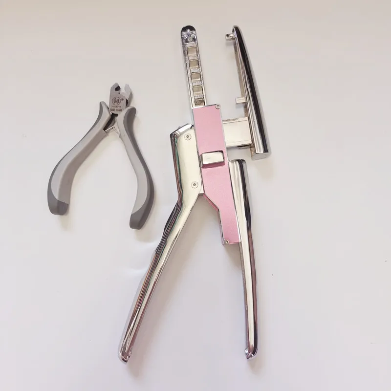2nd Generation Hair Extension Machine Connector Hair Remove Piler Salon Tool Wig Connector Tool Kit Keratin Hair Extension Kit hair extension tool