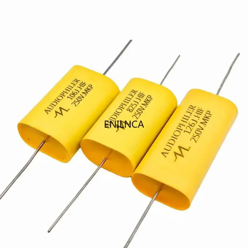 MKP Capacitor 2Pcs 250V Audio HIFI 1UF 1.5UF 1.8UF 2.2UF 2.7UF 4.7uF