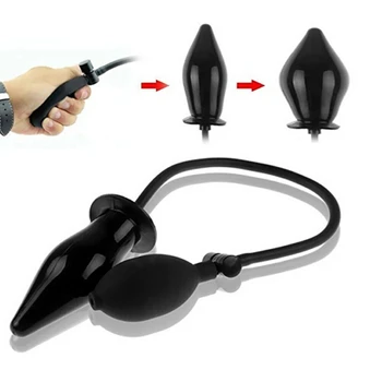 Inflatable Big Dildos Anal Plug Sex Toys For Women Men Couple Anus Dilator Vagina Massager Penis Butt Plug Ass Expanding Product 4