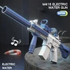 New Water Gun Electric Pistol Shooting Toy Full Automatic Outdoor Beach Gun Summer Water Beach Toy Play The Drum Magazine 4
