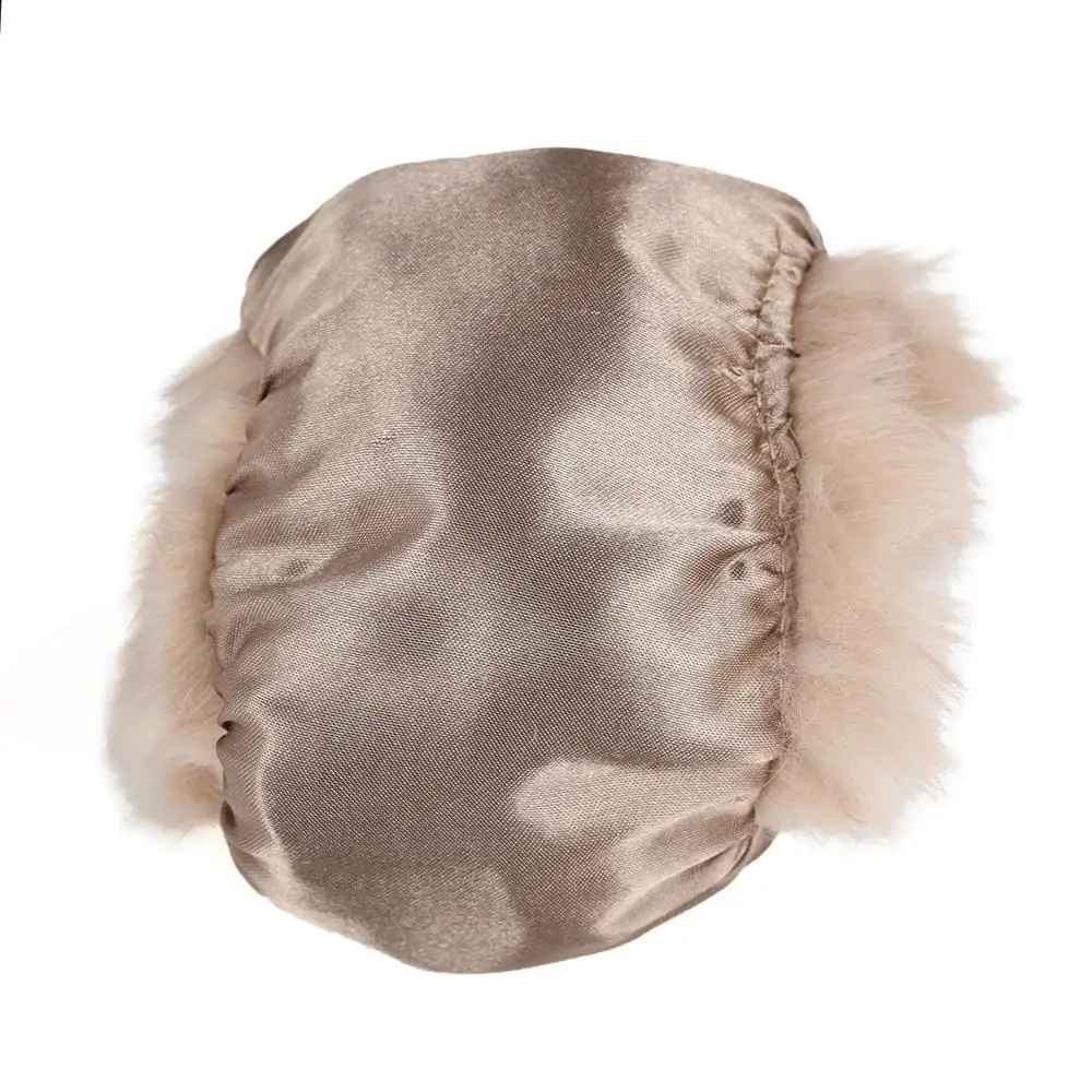 Winter Warm Women Faux Fur Arm Sleeve Soft Elastic Wrist Slap On