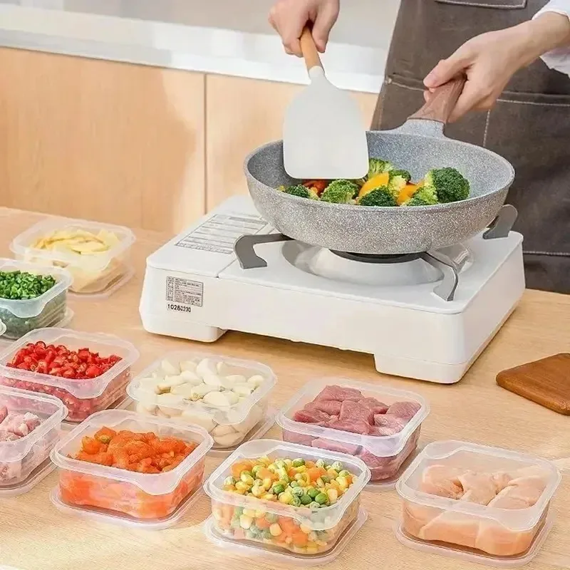 Refrigerator Freezing Food Storage Box Antibacterial Frozen Meat Food-Grade Dedicated Classification Sealed Fresh-Keeping Box 4