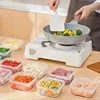 Refrigerator Freezing Food Storage Box Antibacterial Frozen Meat Food-Grade Dedicated Classification Sealed Fresh-Keeping Box 4